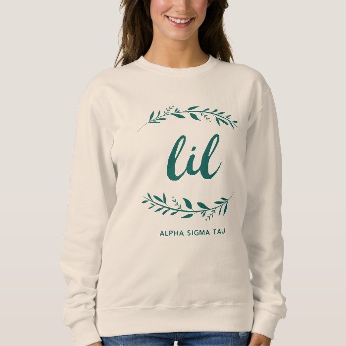 alpha sigma tau sweatshirt